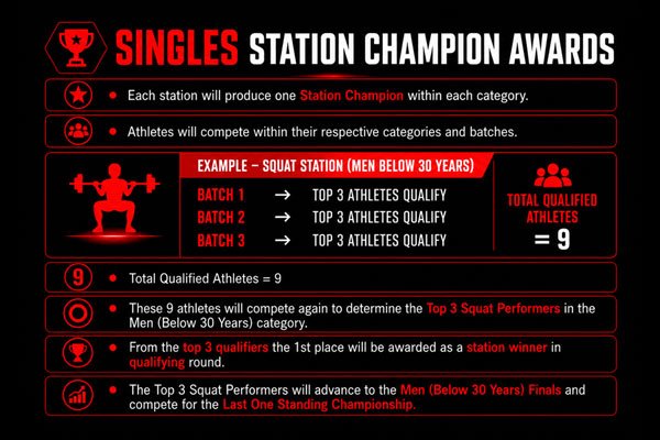 Infographic: men's bench press station rules